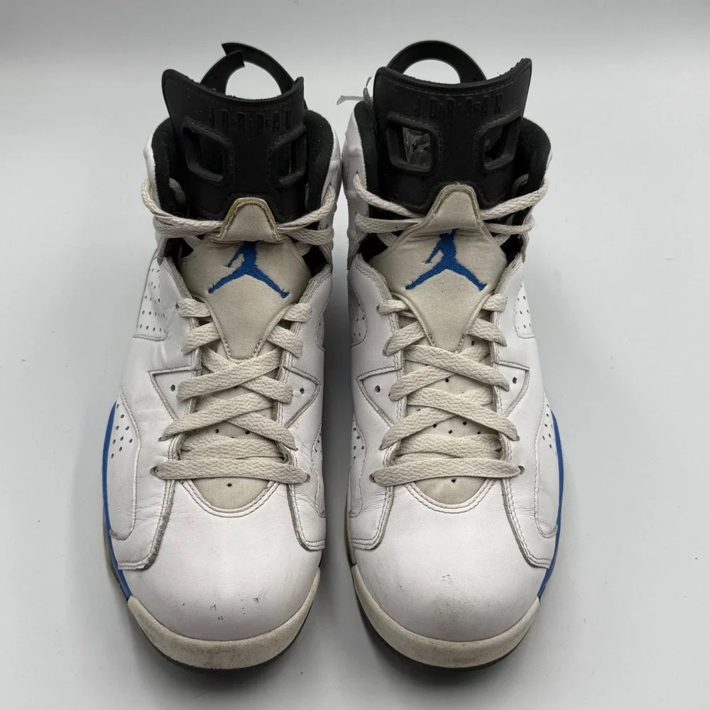 Nike Mens Air Jordan 6 Retro Sport‎ Blue 2014 Sneakers Size 10 384664-107